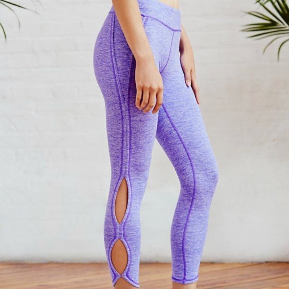 Free people purple infinity leggings